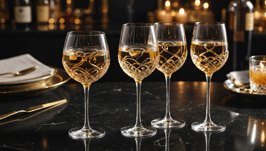 Bicchieri in cristallo per drink eleganti e ricercati